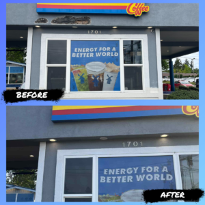 Stucco Patch Dutch Bros Eugene, OR