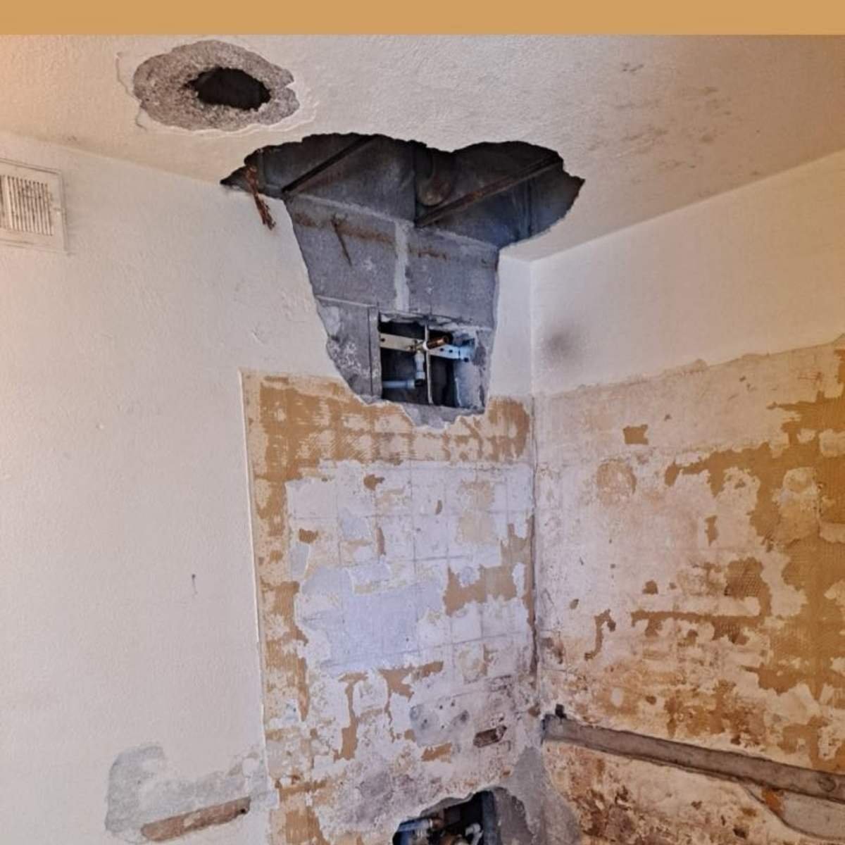 drywall ceiling patch water damage repair eugene oregon